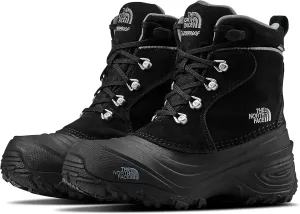 The North Face Youth Chilkat Lace II Boots - Kid's TNF Black/Zinc Grey 4
