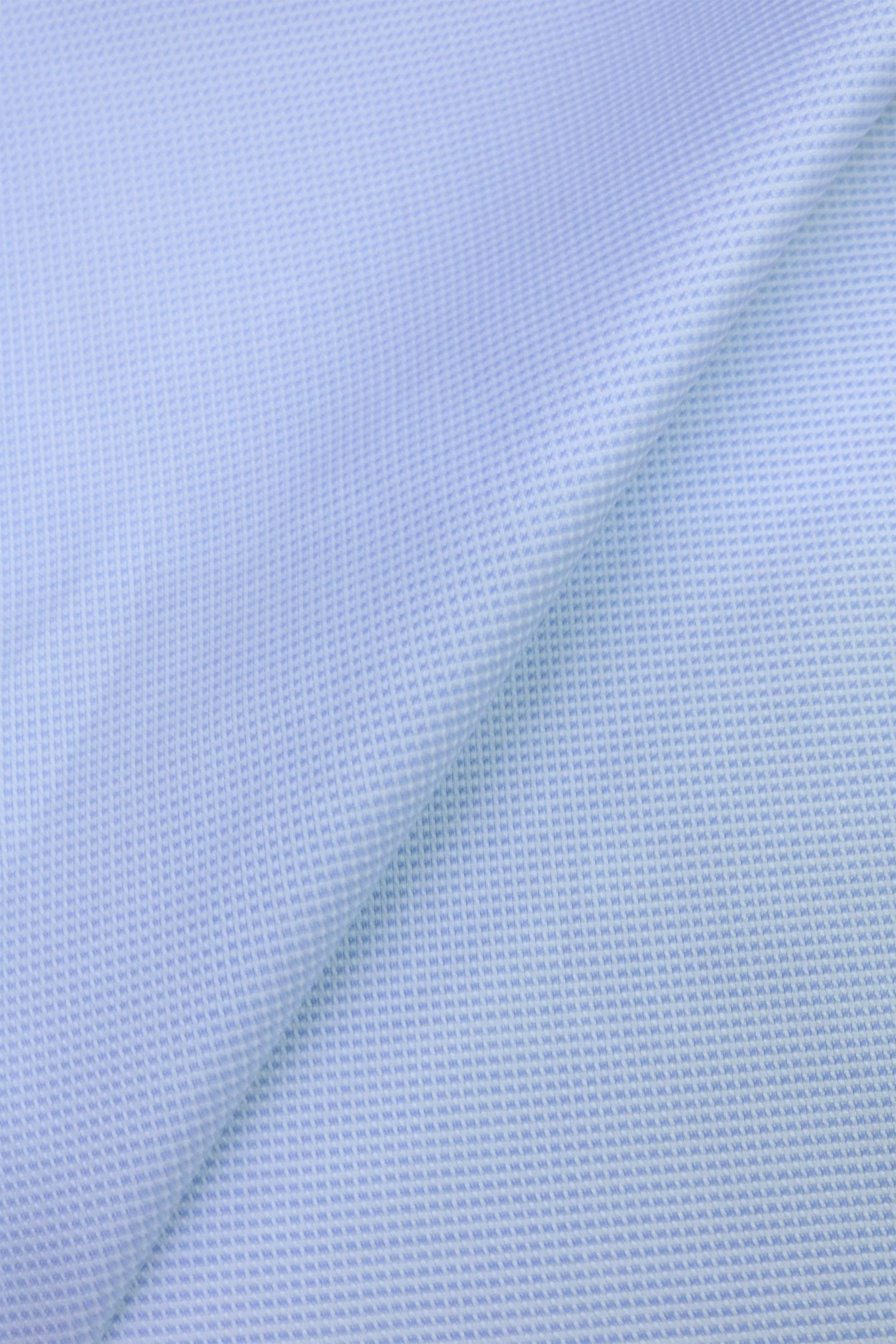 Thomas Mason Blue 100 2-ply Cotton Oxford Weave Tailored Shirt