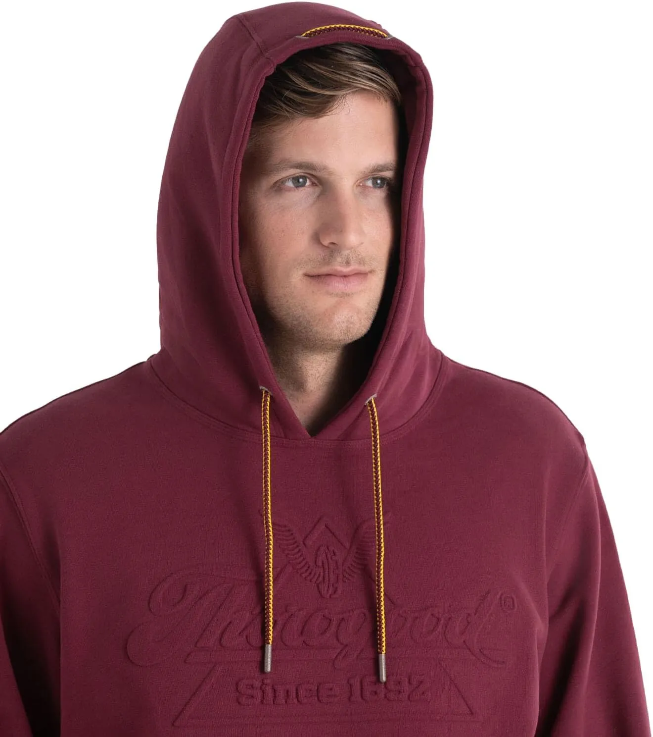Thorogood Men's Heavyweight Hoodie Embossed Logo Pullover Workwear Sweatshirt