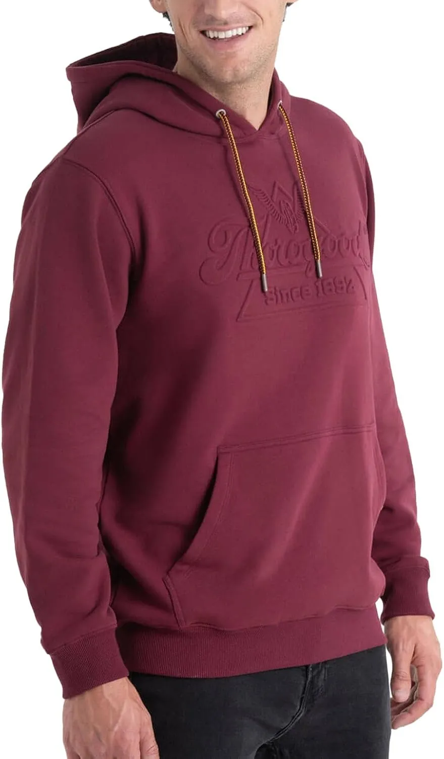 Thorogood Men's Heavyweight Hoodie Embossed Logo Pullover Workwear Sweatshirt