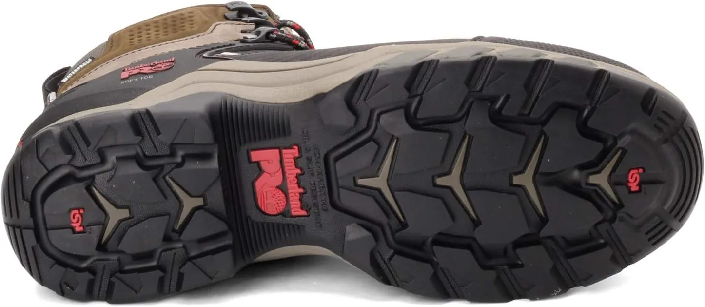 Timberland PRO Men's Hypercharge TRD 6" Composite Safety Toe Waterproof Industrial Hiking Work Boot