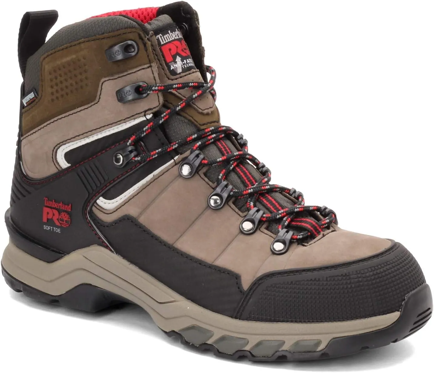 Timberland PRO Men's Hypercharge TRD 6" Composite Safety Toe Waterproof Industrial Hiking Work Boot