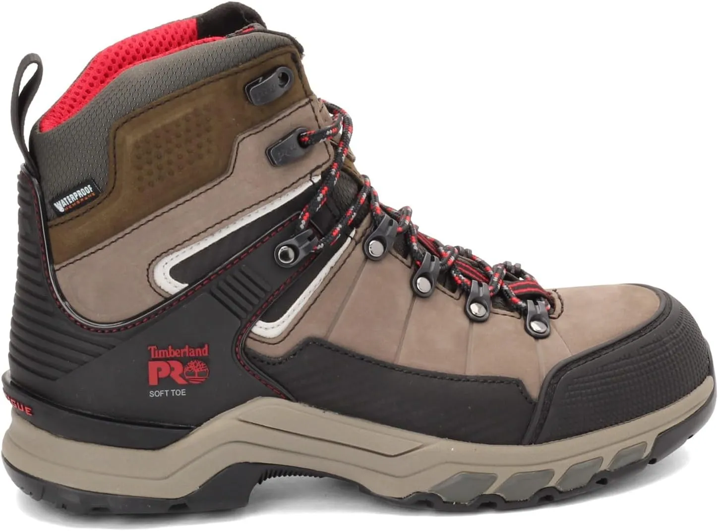 Timberland PRO Men's Hypercharge TRD 6" Composite Safety Toe Waterproof Industrial Hiking Work Boot