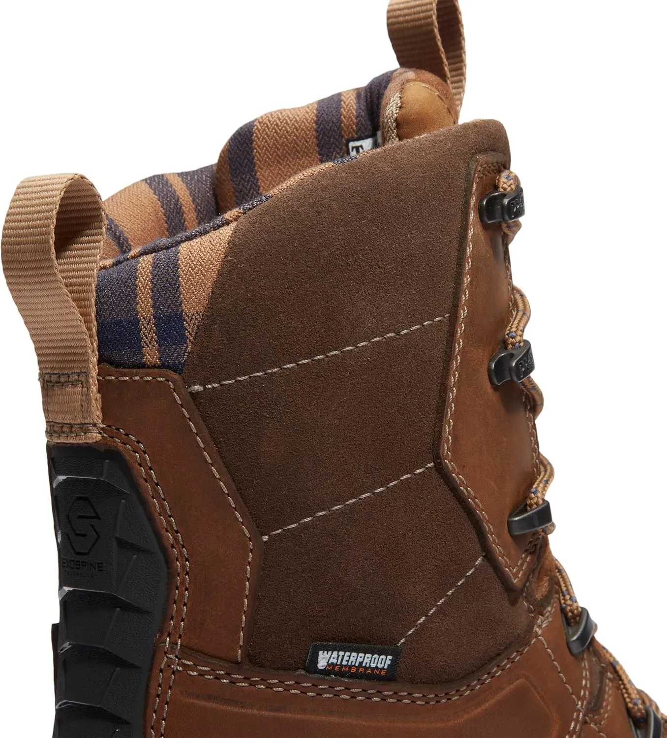Timberland PRO Men's Siberian 8 Inch Composite Safety Toe Insulated Waterproof Puncture Resistant CSA Industrial Work Boot
