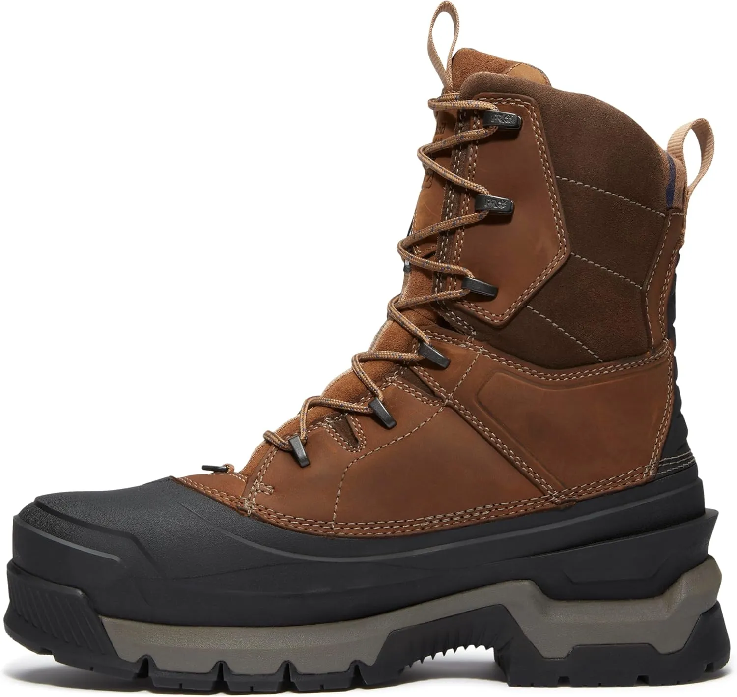 Timberland PRO Men's Siberian 8 Inch Composite Safety Toe Insulated Waterproof Puncture Resistant CSA Industrial Work Boot