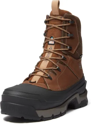 Timberland PRO Men's Siberian 8 Inch Composite Safety Toe Insulated Waterproof Puncture Resistant CSA Industrial Work Boot