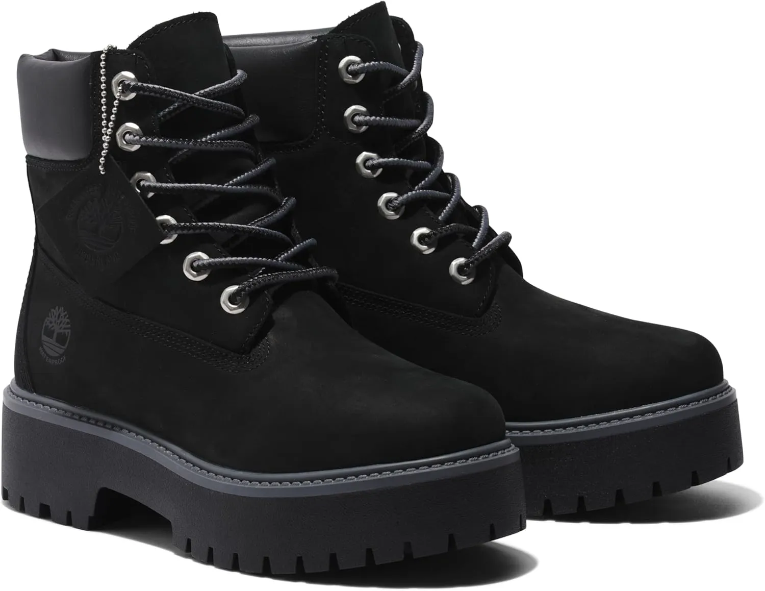 Timberland Women's Stone Street 6 " Lace Up Waterproof