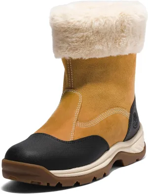 Timberland Women's White Ledge Pull-On Waterproof Insulated Boot