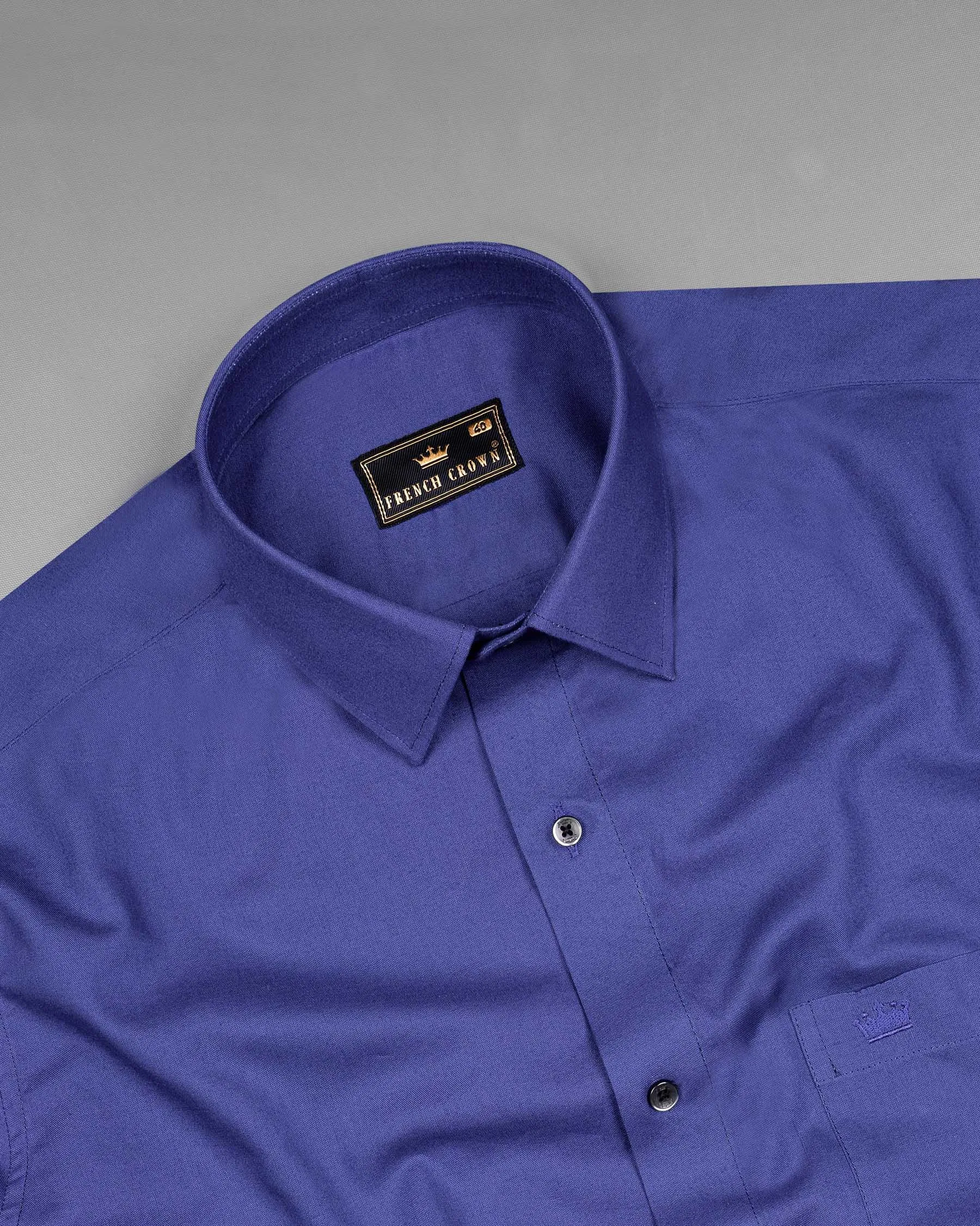 Twilight Blue Royal Oxford Shirt