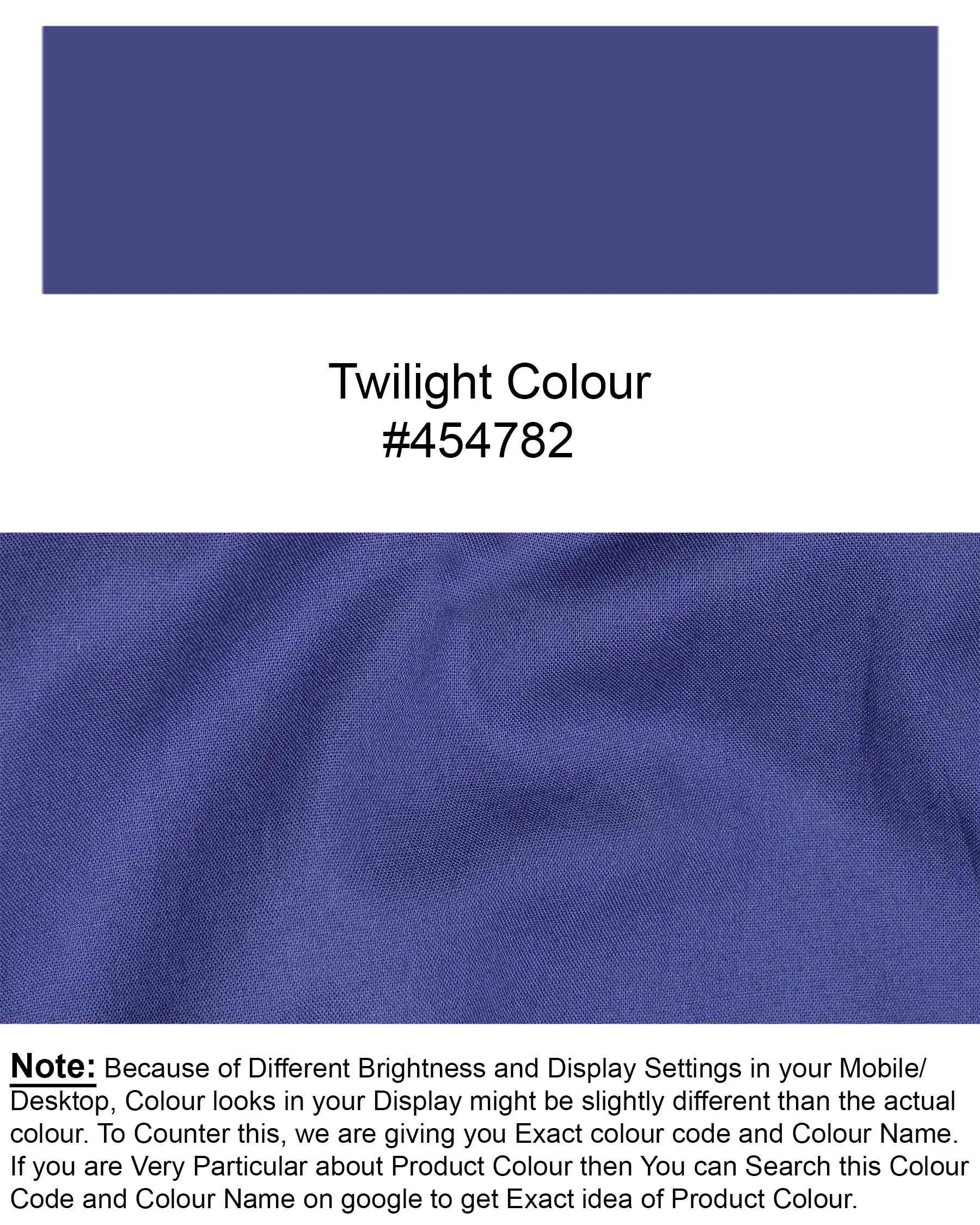 Twilight Blue Royal Oxford Shirt