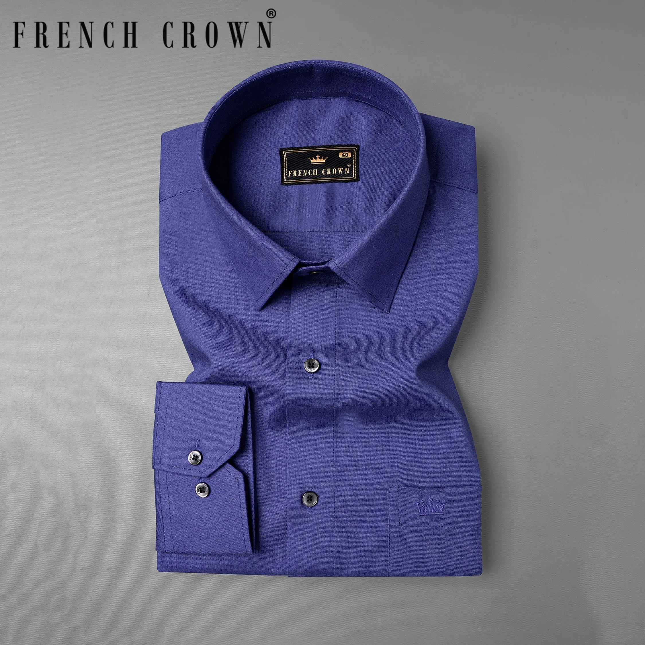 Twilight Blue Royal Oxford Shirt
