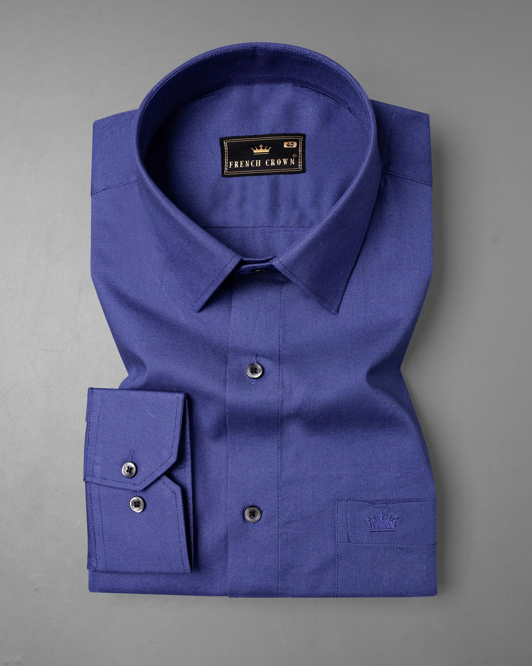 Twilight Blue Royal Oxford Shirt