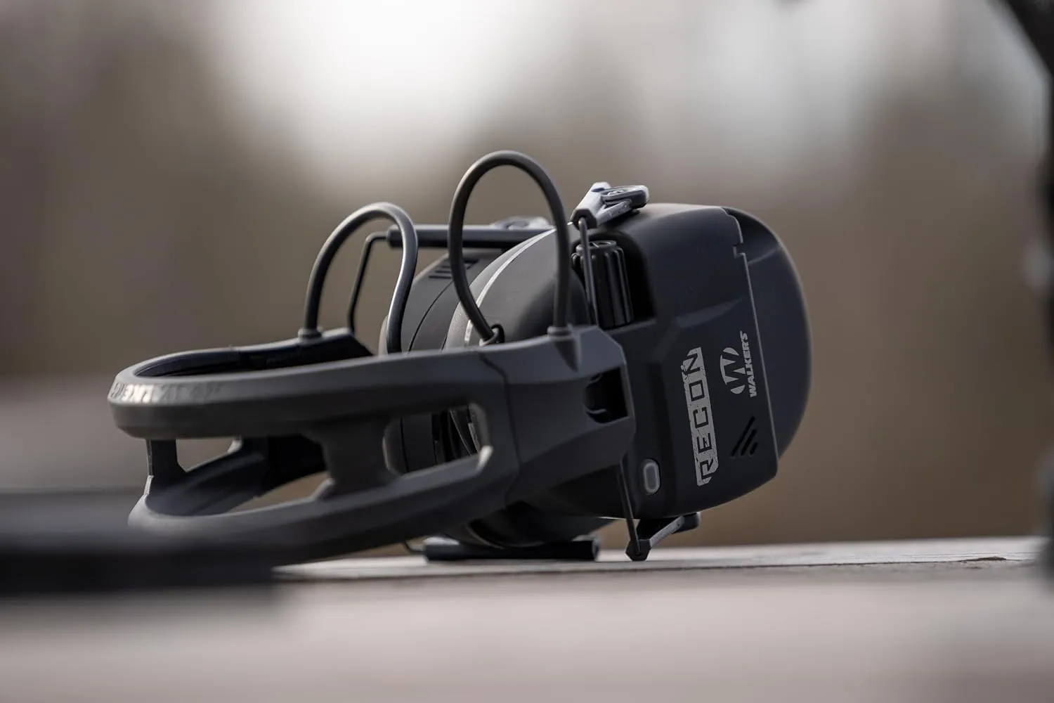 Walker's Recon Digital Muffs - Durable IPX4 Resistant Shooting Hearing Protection Electronic Muffs, 2 AAA Batteries Included