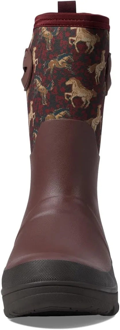 Western Chief Women's Neoprene Faux Fur Mid Insulated Waterproof Cold Weather Boots