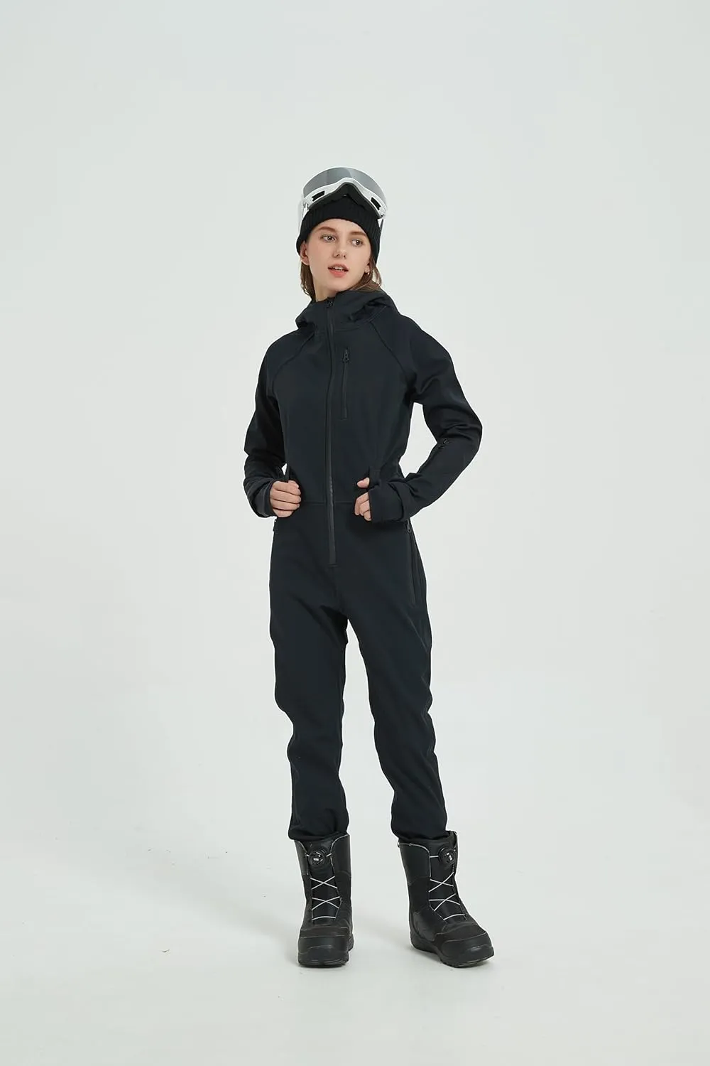 Womens Snow Suits One Piece Jumpsuit Ski Outfits Clothes Coveralls Snowboards Onesies Waterproof Insulated for Outdoor