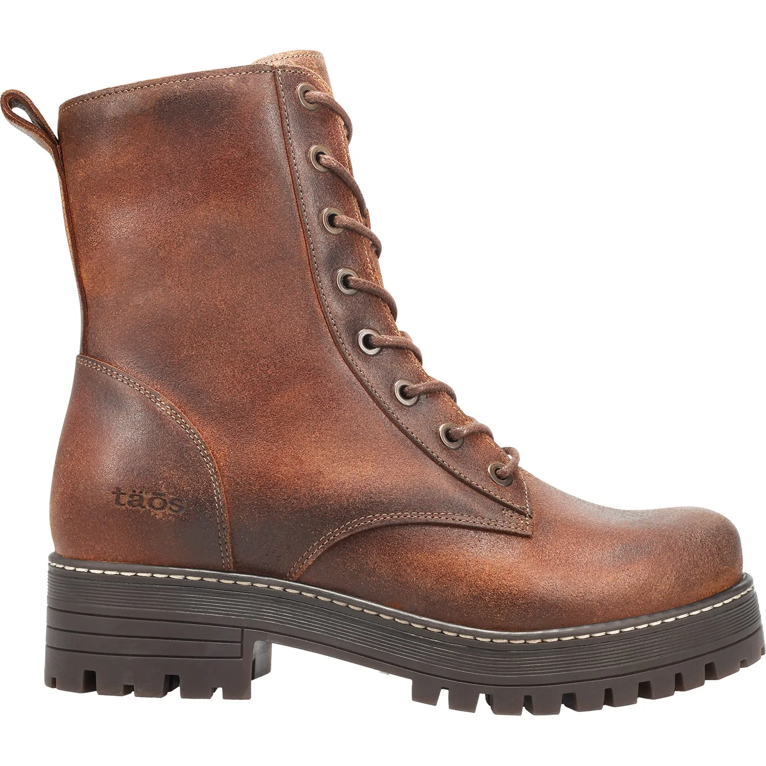 Women's Taos Groupie Cognac Rugged Leather