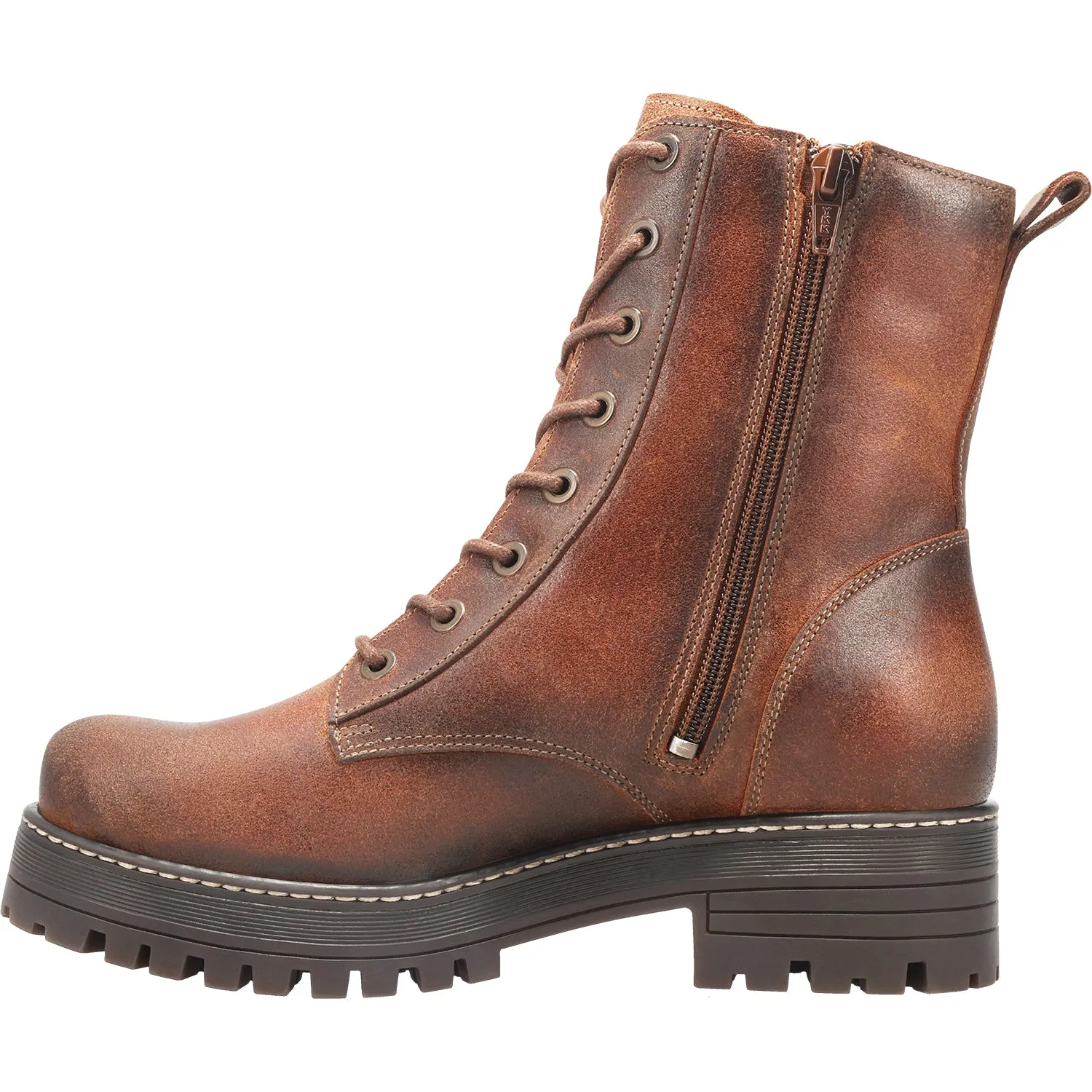 Women's Taos Groupie Cognac Rugged Leather