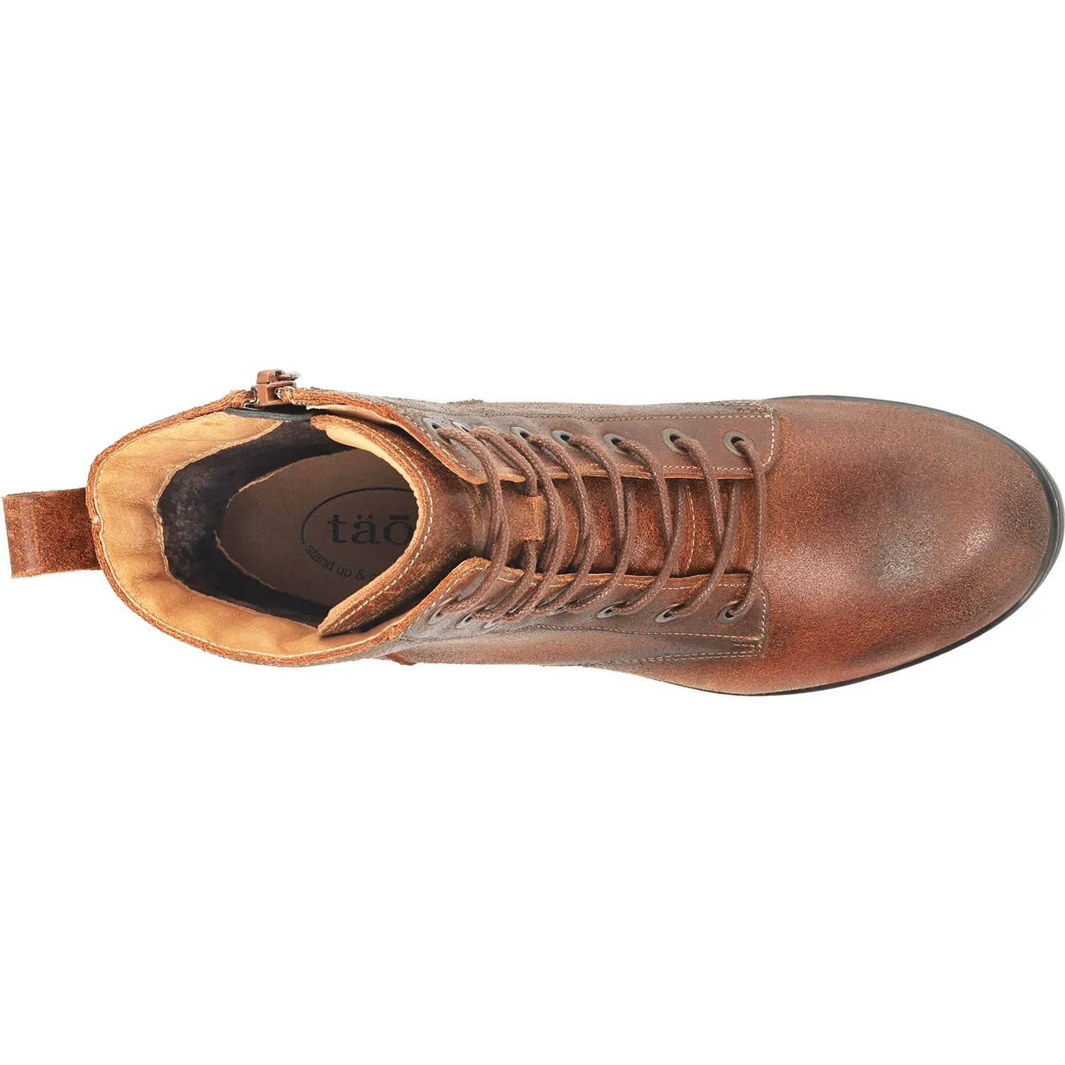 Women's Taos Groupie Cognac Rugged Leather