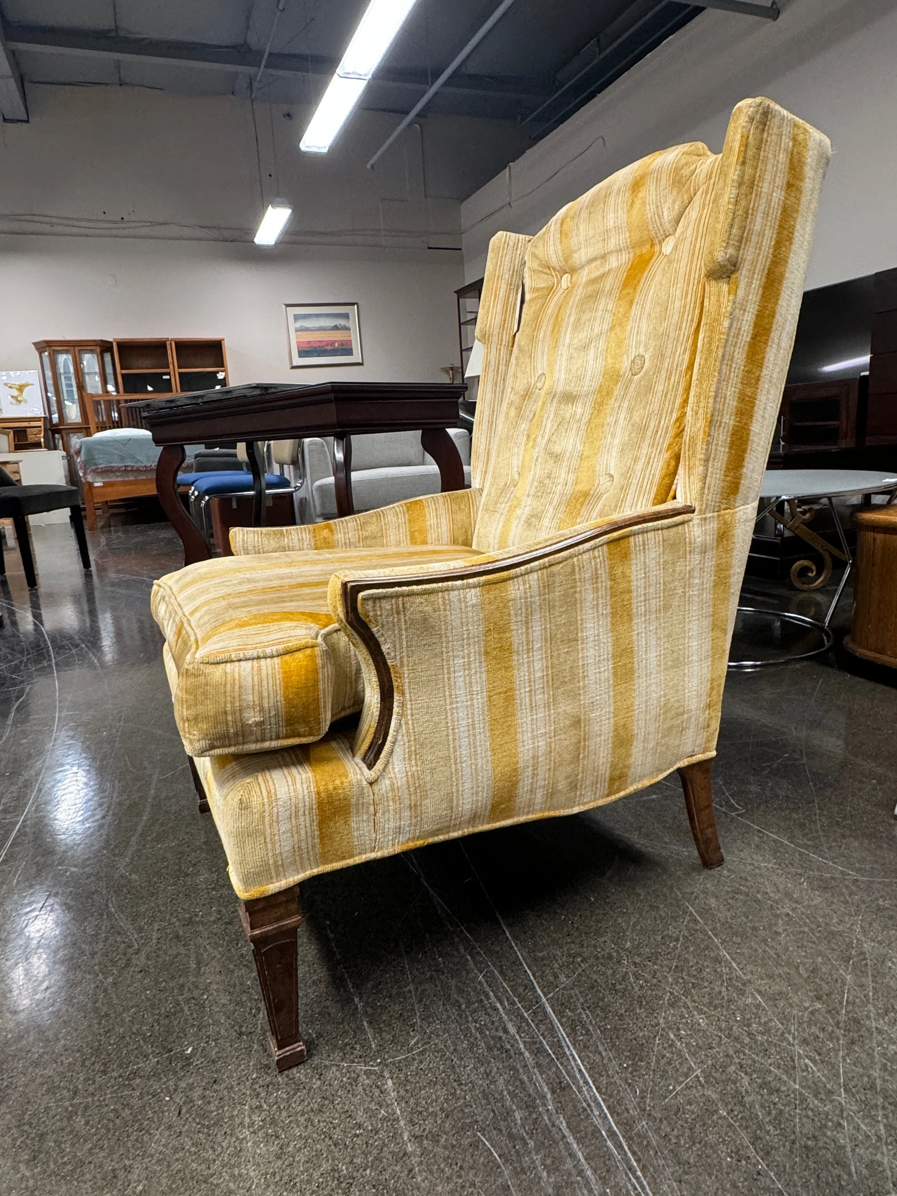 Yellow Armchair Oxford